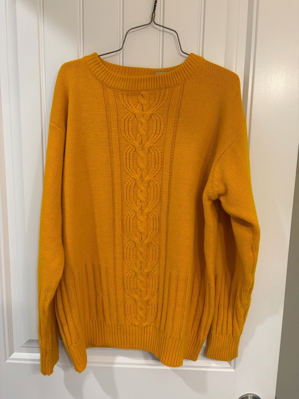 Vintage Penny Lane Mustard Yellow Sweater - Size Large
